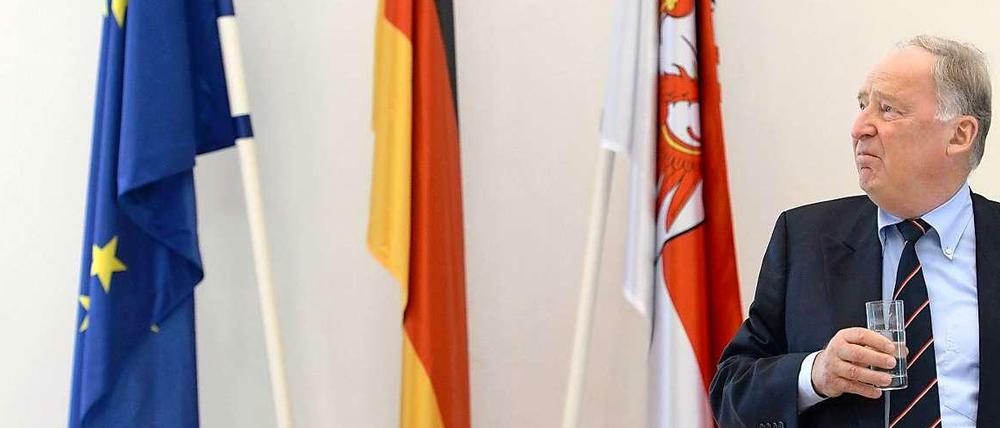 Der Älteste. AfD-Fraktionschef Alexander Gauland leitete die konstituierende Sitzung des Potsdamer Landtags.