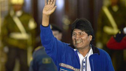 Der amtierende Präsident Evo Morales hat nach ersten Schätzungen 60 Prozent der Stimmen bekommen