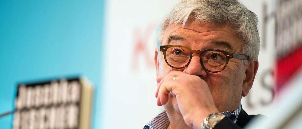 Joschka Fischer am Dienstag bei der Vorstellung seines Buches "Scheitert Europa?"