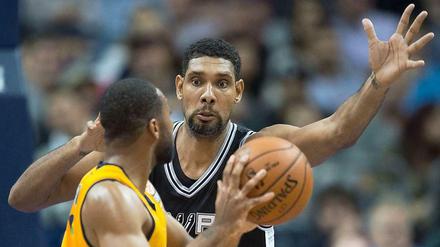 Am Mittwoch Tim Duncan, heute Tim Olbrecht. Alba Berlin bestreitet gegen Ulm das dritte Spiel innerhalb von sechs Tagen.