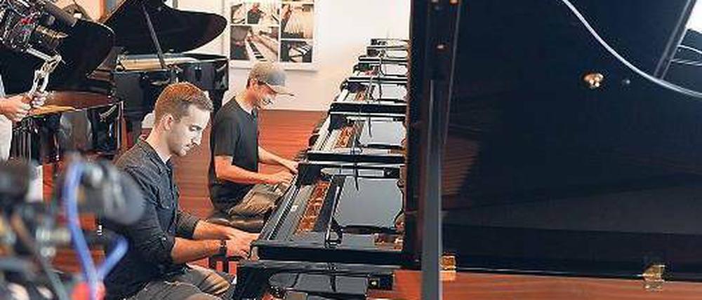 Vorspiel. Flowkey-Gründer Jonas Gößling hat ein System entwickelt, um einfach Klavier spielen zu lernen.