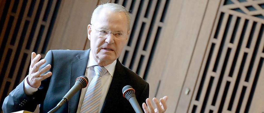 Hans-Olaf Henkel stellvertretender Sprecher der AfD.