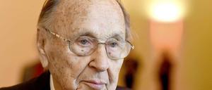 Diskretion ist Ehrensache: Hans-Dietrich Genscher.