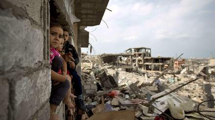 Immense Zerstörungen, keine Perspektive - Kinder im Gazastreifen