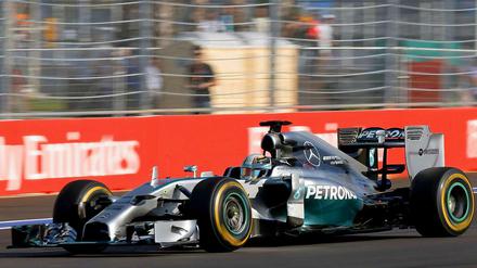 Premieren-Sieger: Lewis Hamilton gewinnt er beim ersten Großen Preis von Russland.