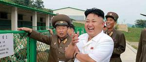 Einer seiner letzten Auftritte. Kim Jong Un im August.