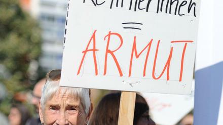 Erhobenen Hauptes. Vor wenigen Tagen wurde auch in Berlin demonstriert.