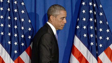 Barack Obama hatte ein Problem mit der Kreditkarte.