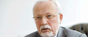 Lothar de Maizière kämpft um sein Projekt und seinen Posten.