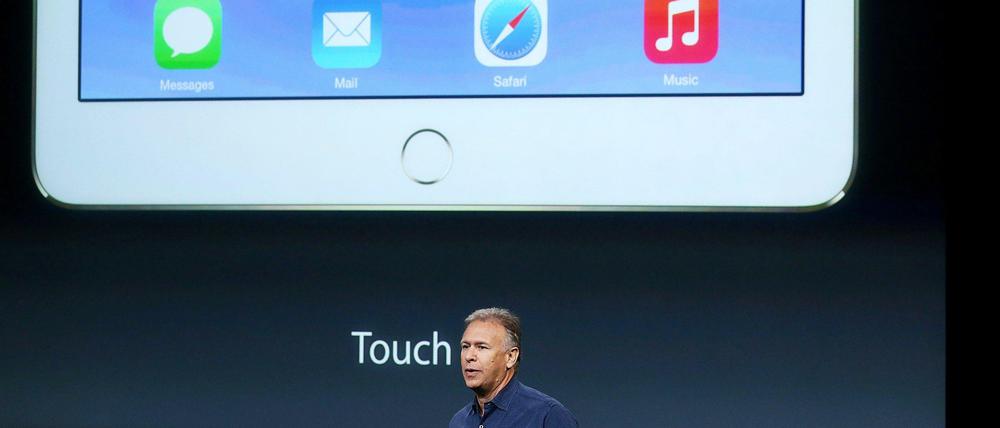 Das iPad Air 2, das Apple-Marketingchef Phil Schiller am Donnerstag vorstellte, ist nur noch 6,1 Millimeter dick.