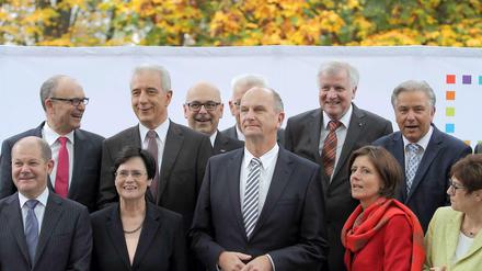 Relativ einig: Die Ministerpräsidentenkonferenz in Potsdam.