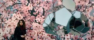 Eine Arbeit des argentinischen Künstlers Tomas Saraceno auf der Frieze.