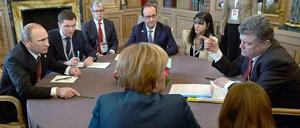 Im Gasstreit gab es zwischen dem russischen Präsidenten (links) und seinem ukrainischen Amtskollegen (rechts) eine Annäherung.