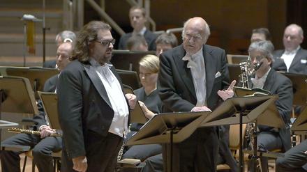 Entdeckung: Franz Mazura (r.) als Haushofmeister, neben Markus Brück als Musiklehrer.