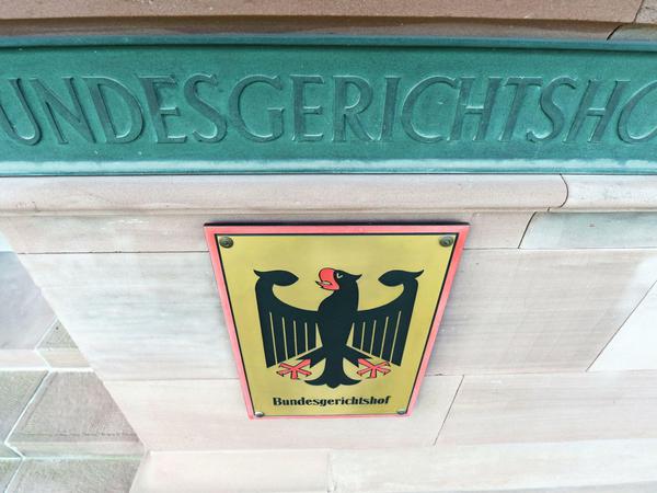 Der Bundesgerichtshof.