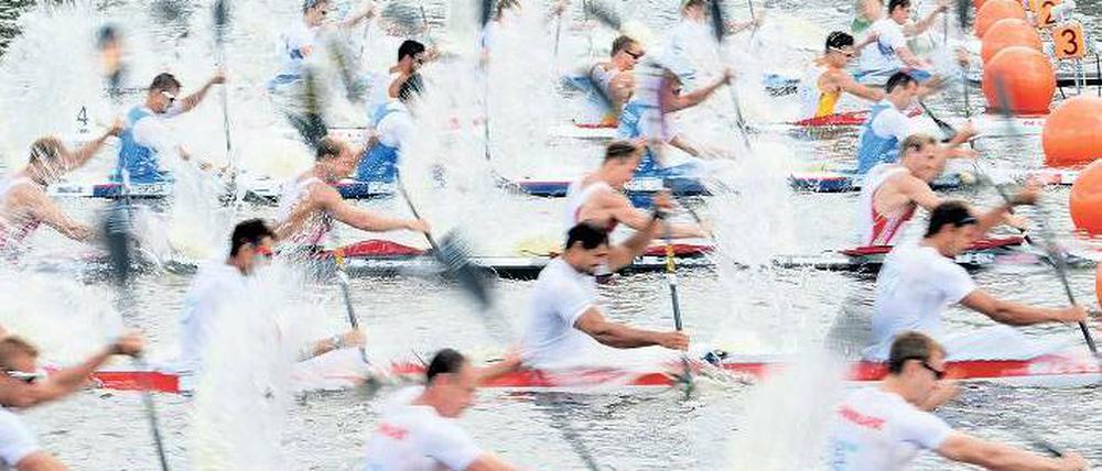 Auf dem Beetzsee in Brandenburg an der Havel können olympische Ruderwettbewerbe ausgetragen werden.