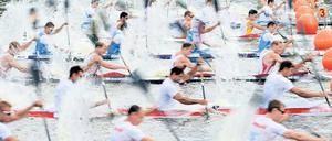 Auf dem Beetzsee in Brandenburg an der Havel können olympische Ruderwettbewerbe ausgetragen werden. 