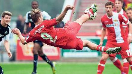 Ein bisschen Leichtigkeit. Sören Brandy erzielte das Tor zum 2:1 gegen Sandhausen.