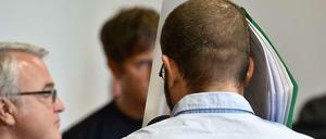 Angeklagter. Vor dem Landgericht Frankfurt (Oder) läuft der Prozess gegen den "Maskenmann".