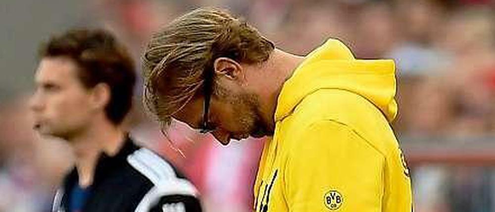 Sieht derzeit keinen Sinn im Spiel seiner Mannschaft: BVB-Coach Jürgen Klopp.