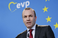 Der Spitzenkandidat der EVP bei der Europawahl, Manfred Weber.