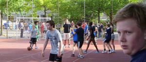 Das Paulsen-Gymnasium in Steglitz-Zehlendorf. Weil es zuwenige Hallen gibt, wird hier bis Abends um 19 Uhr Sport unterrichtet.