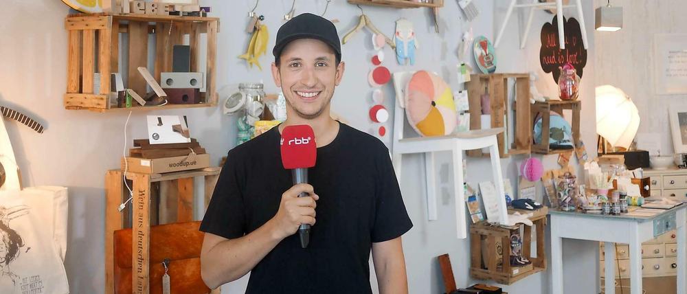 Die zweite Folge der Sendung "Made in Berlin - Gute Ideen und andere Katastrophen": Auf seiner Reise zu den Berliner Start-ups besucht Moderator Chris Guse auch Dawanda. 