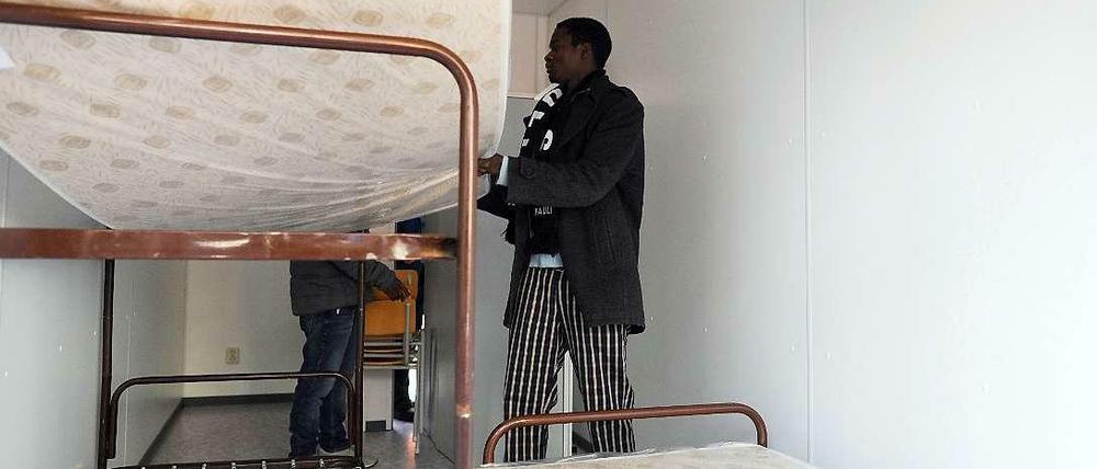 Ein Wohncontainer für Flüchtlinge in Hamburg. Auch in Berlin sollen Asylbewerber bald in Containern untergebracht werden.