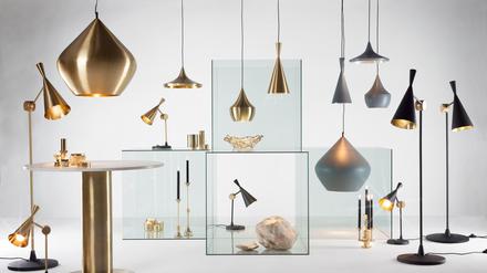 Der britische Stardesigner Tom Dixon arbeitet seit Jahren mit Metallen. "Ich liebe Kupferrohre und Bleidächer", sagt er. 