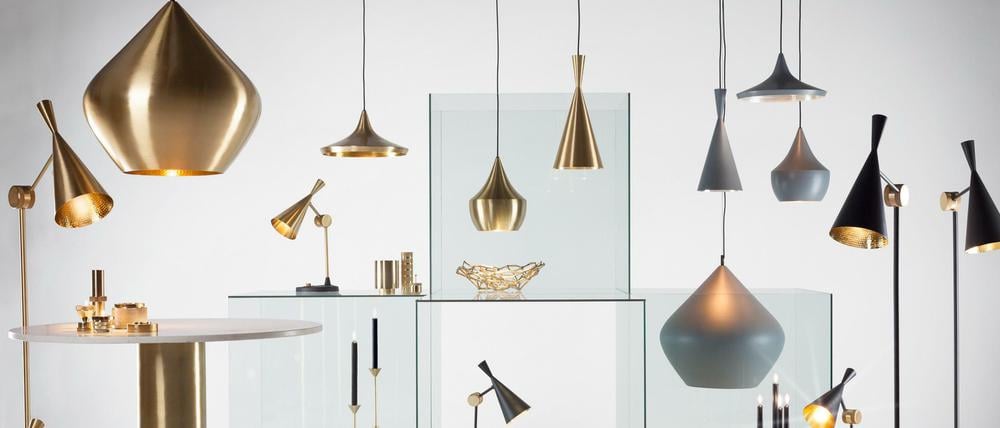 Der britische Stardesigner Tom Dixon arbeitet seit Jahren mit Metallen. "Ich liebe Kupferrohre und Bleidächer", sagt er. 