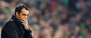 Letztes Spiel als Werder-Trainer? Robin Dutt.