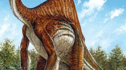 Komischer Vogel. So sah Deinocheirus mirificus aus – vielleicht.