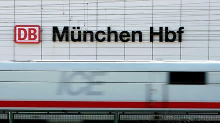 Mit Höchstgeschwindigkeit nach München.