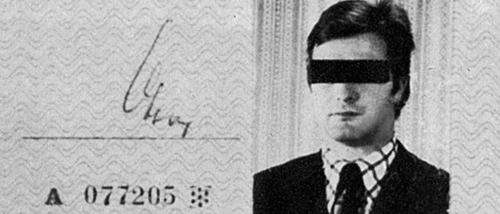 Der MfS-Ausweis von Werner Stiller.