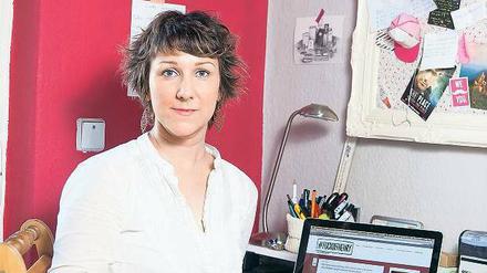 Janine Schmidt, jetzt womöglich ohne Henry, und der Blog, auf dem sie von ihm erzählt.