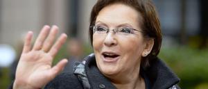 Trat beim EU-Klimagipfel als harte Verhandlerin auf: Polens Regierungschefin Ewa Kopacz.