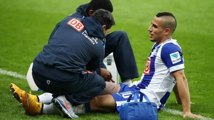 Wird der Hertha verletzt fehlen: Änis Ben-Hatira zog sich gegen den Hamburger SV eine muskuläre Blessur zu.