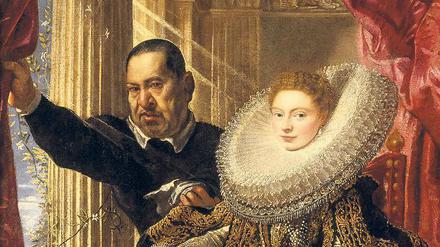 Um 1606 malte Rubens das Verlobungsporträt der Marchesa Maria Grimaldi.