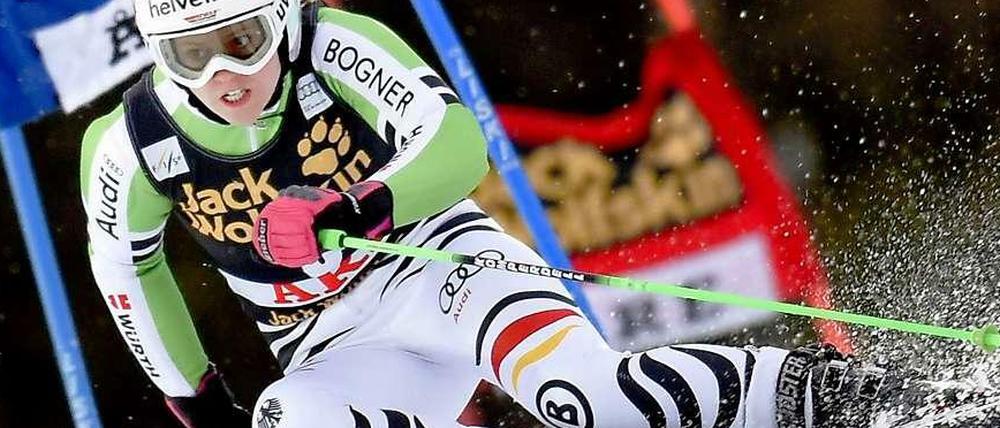 Neuer Fixpunkt. Viktoria Rebensburg muss in ihre neue Rolle als Führungsfigur erst noch hineinwachsen.