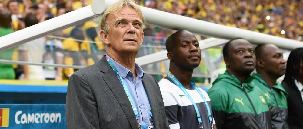 Seit Mai 2013 Nationaltrainer Kameruns: Volker Finke.