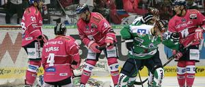 Glücklos auch im Heimspiel: Die Eisbären mussten auch zuhause gegen Iserlohn eine Niederlage hinnehmen.