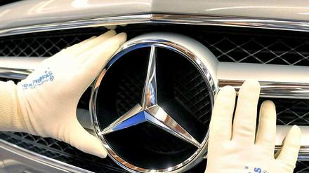 In Form. Dank neuer Modelle kann Daimler mit der Kernmarke Mercedes bei den Kunden punkten.