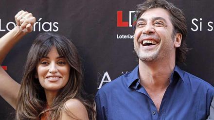 Sexy, oder? penelope Cruz mit Ehemann Javier Bardem.