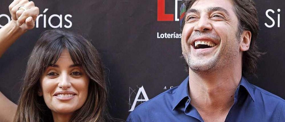 Sexy, oder? penelope Cruz mit Ehemann Javier Bardem.