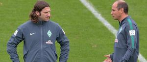 Duo mit Verantwortung. Assistent Torsten Frings (l.) und Viktor Skripnik werden künftig das Trainerteam von Werder Bremen bilden. 