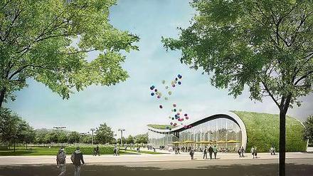 Nächster Halt: IGA. An den Gärten der Welt in Marzahn entsteht eine Seilbahn samt Abfahrtsstation.