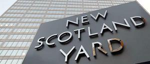 Dei neue Zentrale des Scotland Yard in London.