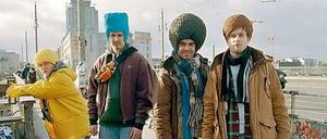 Comicfiguren mit musikalischem Anpruch: Die Darsteller des Beat-Box-Musicals. 