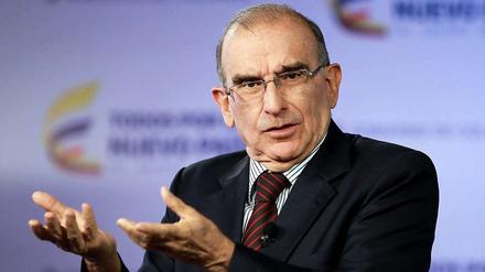 Humberto de la Calle, früherer Vizepräsident Kolumbiens, leitet für die Regierungsseite die Verhandlungen mit der FARC.