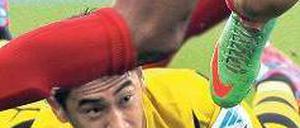 Untergepflügt. Rückkehrer Kagawa fehlt noch die Bindung zum BVB-Spiel.
